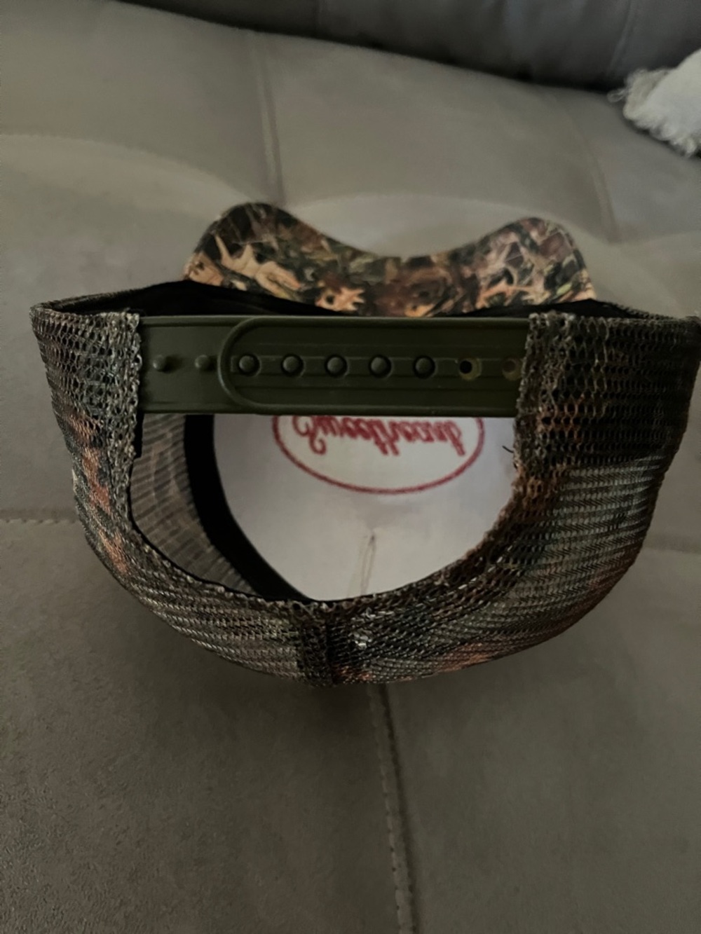 Camo “Sweetheart” Baseball Cap Hat - Picture 6 of 9